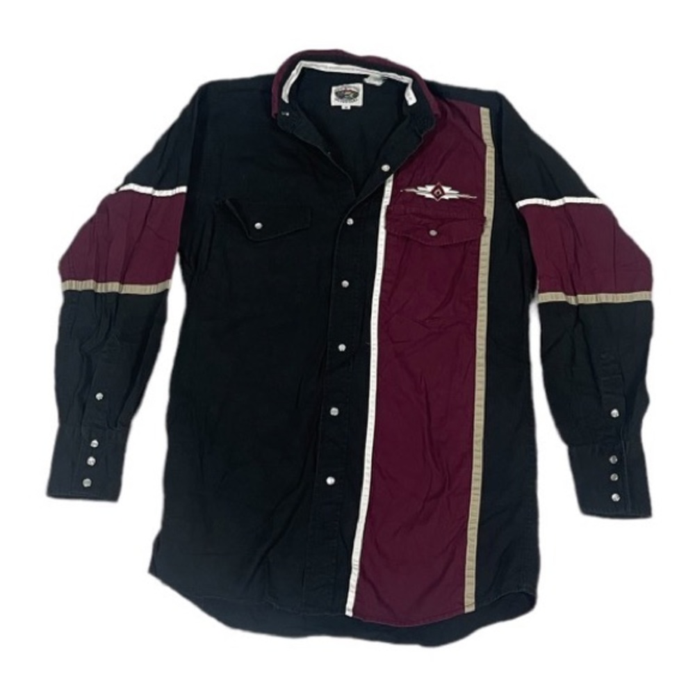 WESTERN STYLE BUTTON UP vintage